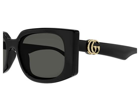 Gucci™ GG1534S 001 55 Black Sunglasses 